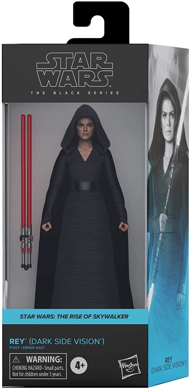 STAR WARS™ THE BLACK SERIES

STAR WARS: THE RISE OF SKYWALKER

REY (DARK SIDE VISION)

F1307 / E8908 ASST.

WARNING: CHOKING HAZARD - Small parts. Not for children under 3 years.

4+

Hasbro