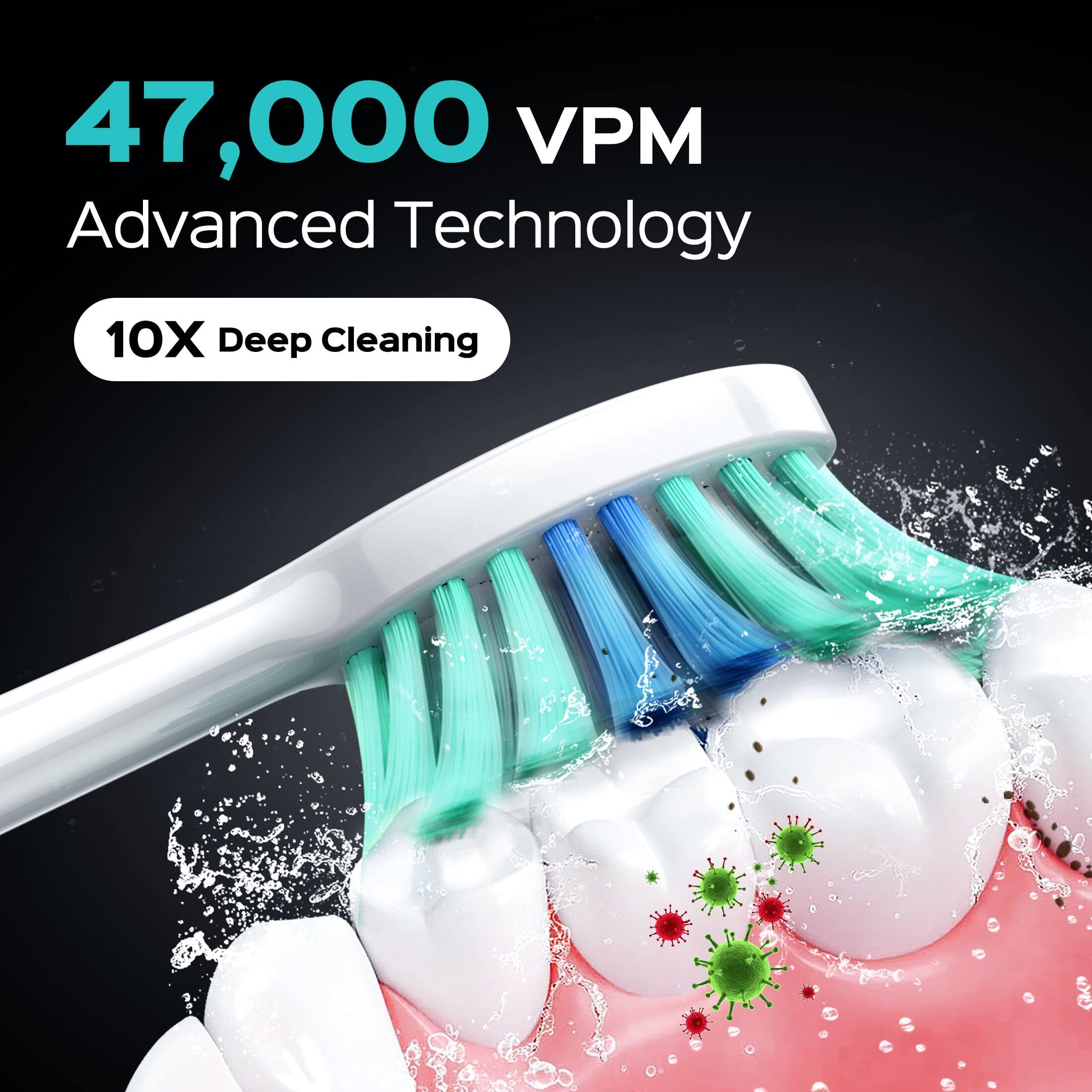47,000 VPM  
Advanced Technology  
10X Deep Cleaning
