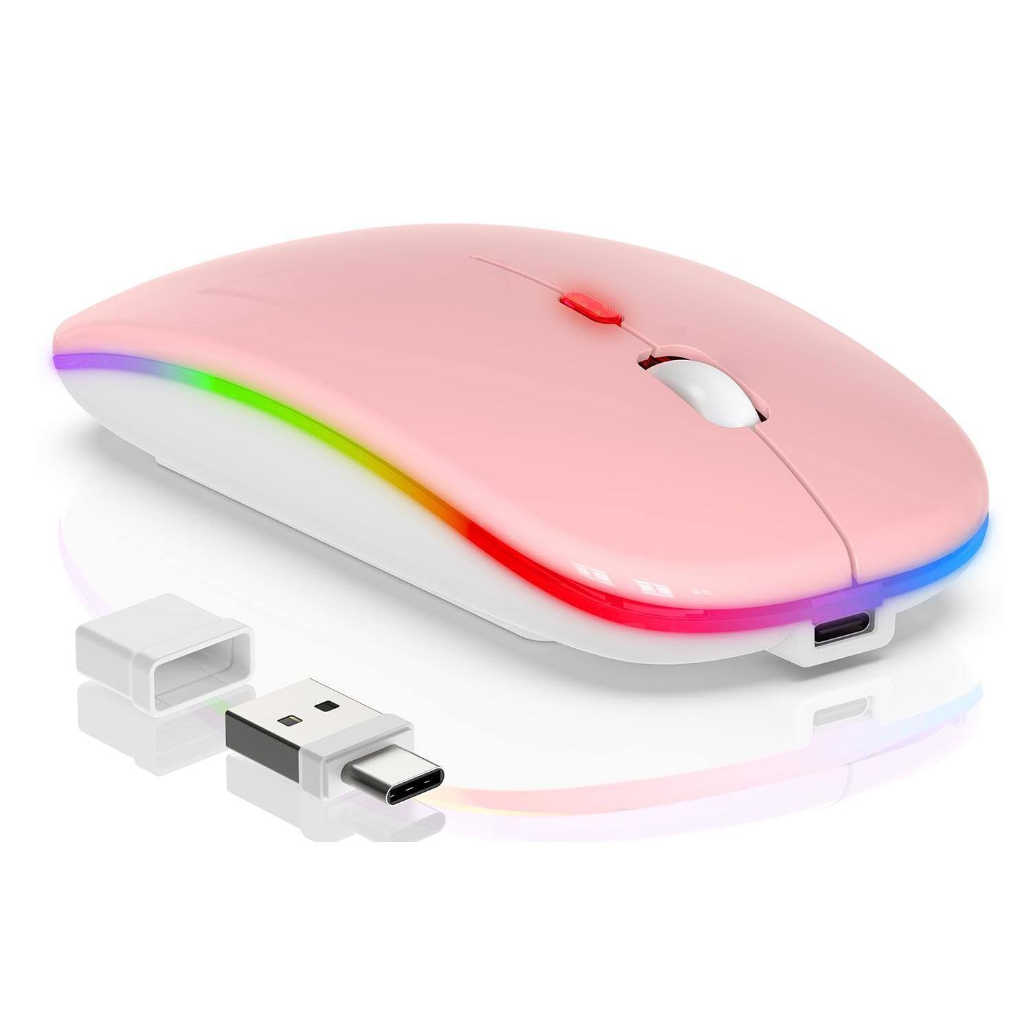 LED Mouse Pink