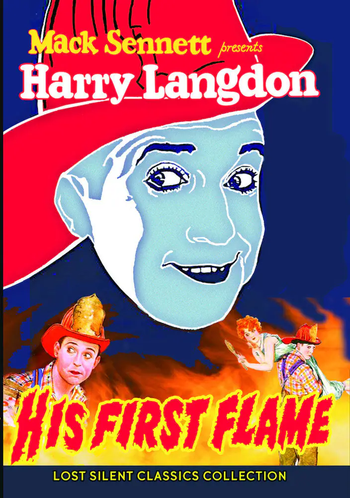 Front. His First Flame (Silent) - DVD.