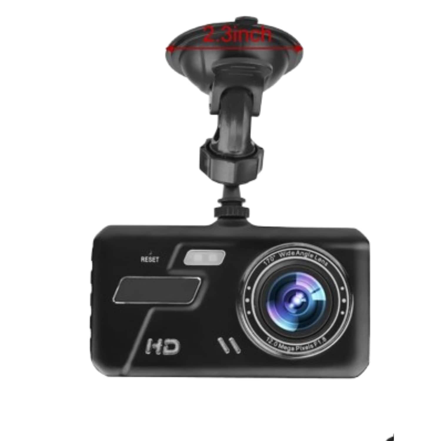 Home Collection - 4" 1080P Touchscreen Dash Cam Dual Lens Car DVR