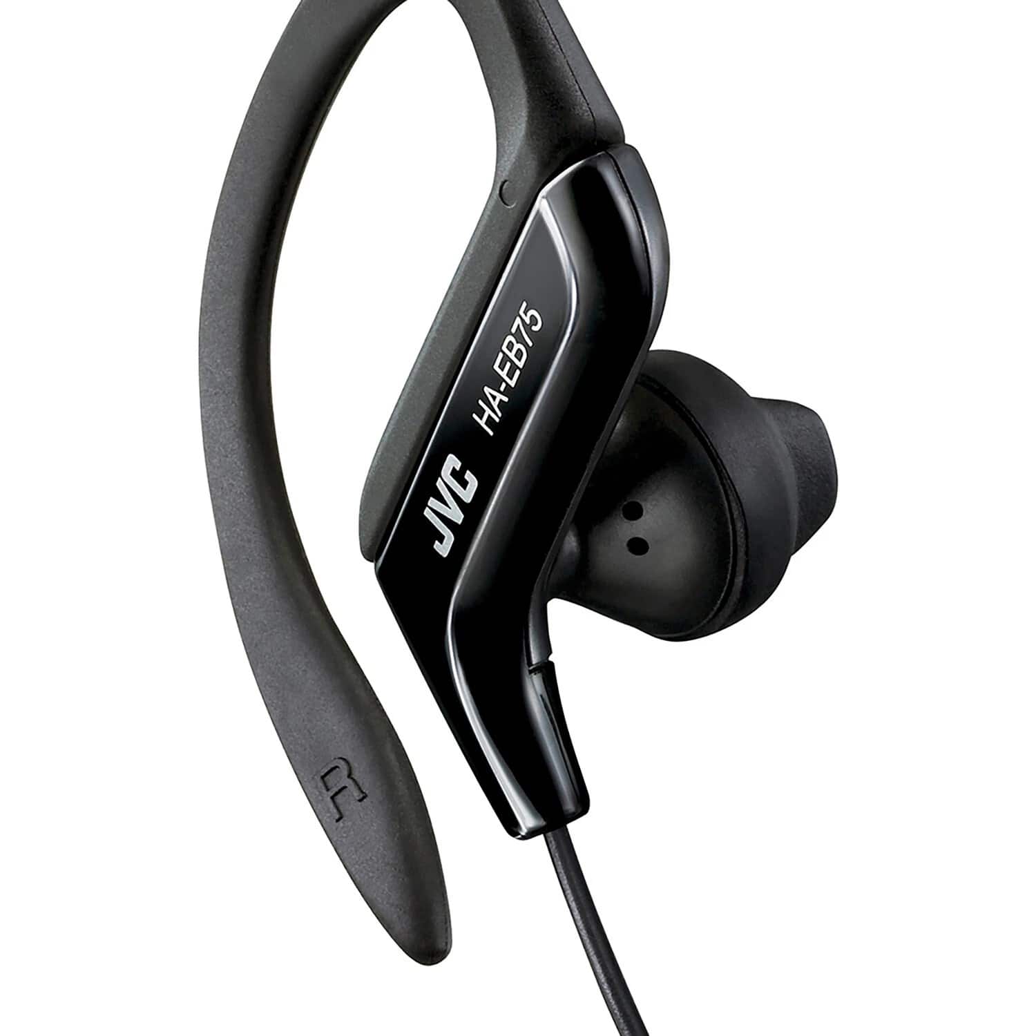 PopMarket - JVC Haeb75B Sport Ear Clip Earphones Adjustable Splash Proof (Black) - HEADPHONES - Multicolor price history on PriceWatchPro