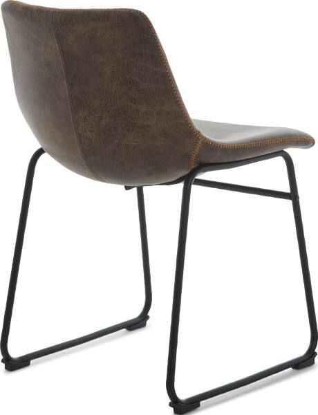 Back. Finch - Finch Jackson Chair Set, Set of 2, Brown - Brown.
