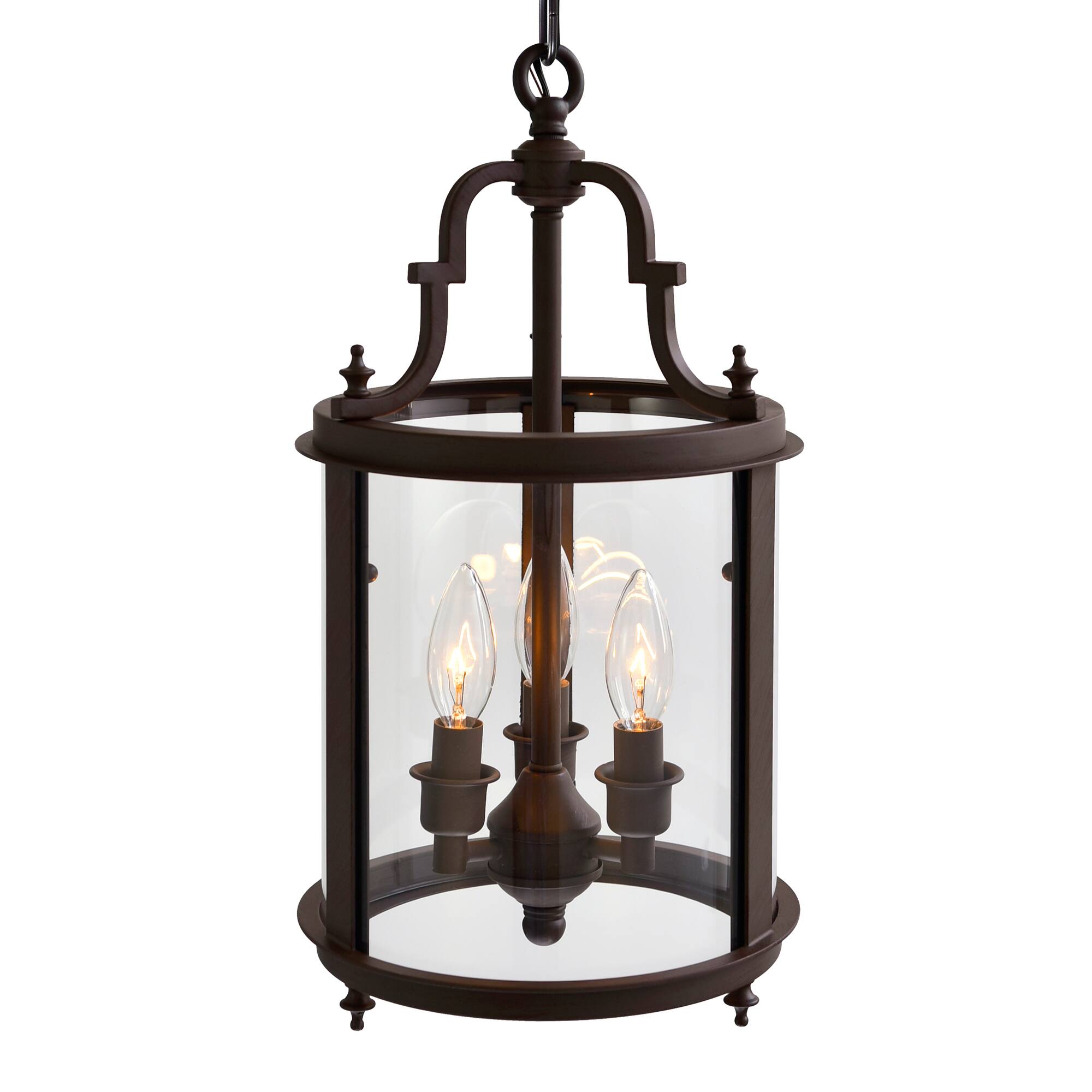 Back. CWI Lighting - Desire 3 Light Drum Shade Mini Pendant With Oil Rubbed Bronze Finish - Oil Rubbed Bronze.