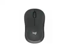 Front. Logitech - Logitech M240 Mouse - Wireless Bluetooth, 4000 dpi, 3 Buttons, Graphite - Graphite.