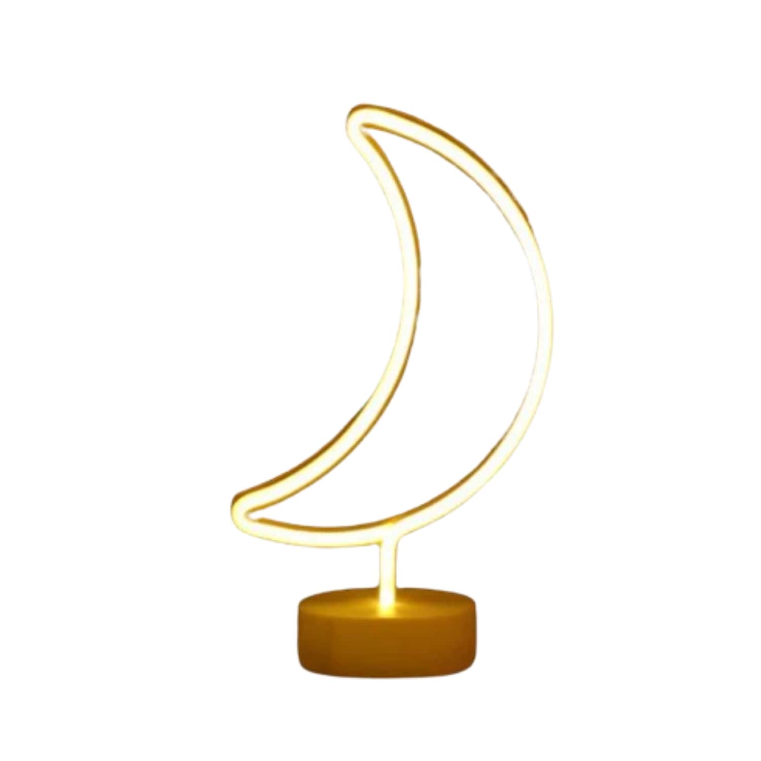 Stock Preferred - Tropical Nights Neon Deco Lights with Remote - Moon