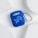 Alt View 2. Artinian - Blue Detroit Lions AirPods Case Cover - Blue.