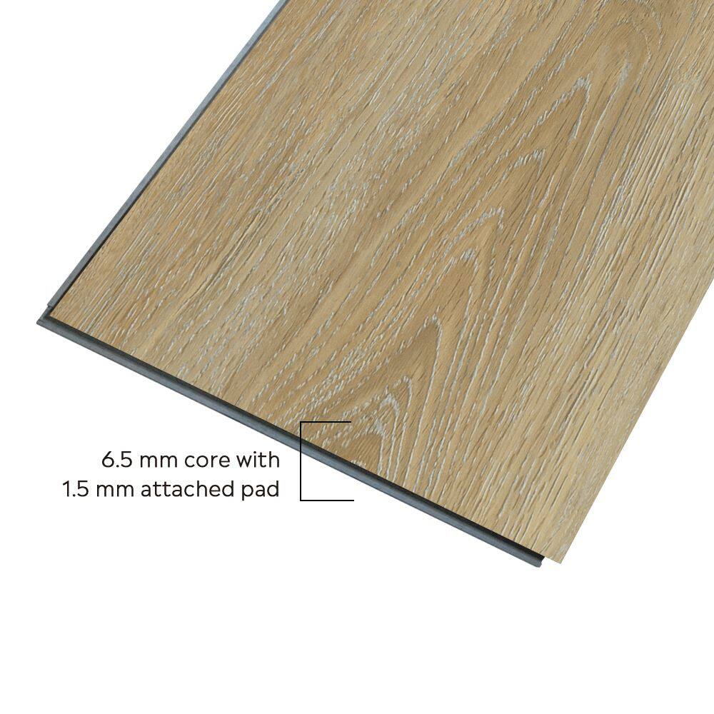 6.5 mm core with 1.5 mm attached pad