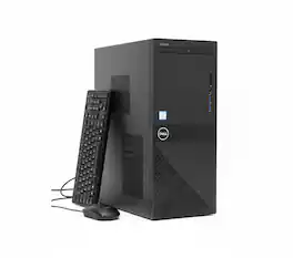 Dell - Refurbished Excellent - Tower Desktop PC Computer Vostro 3670 Intel Core i5-8th 16GB RAM, 256GB SSD Wi Fi-BT, Windows 11 Pro Wired KB & Mouse.