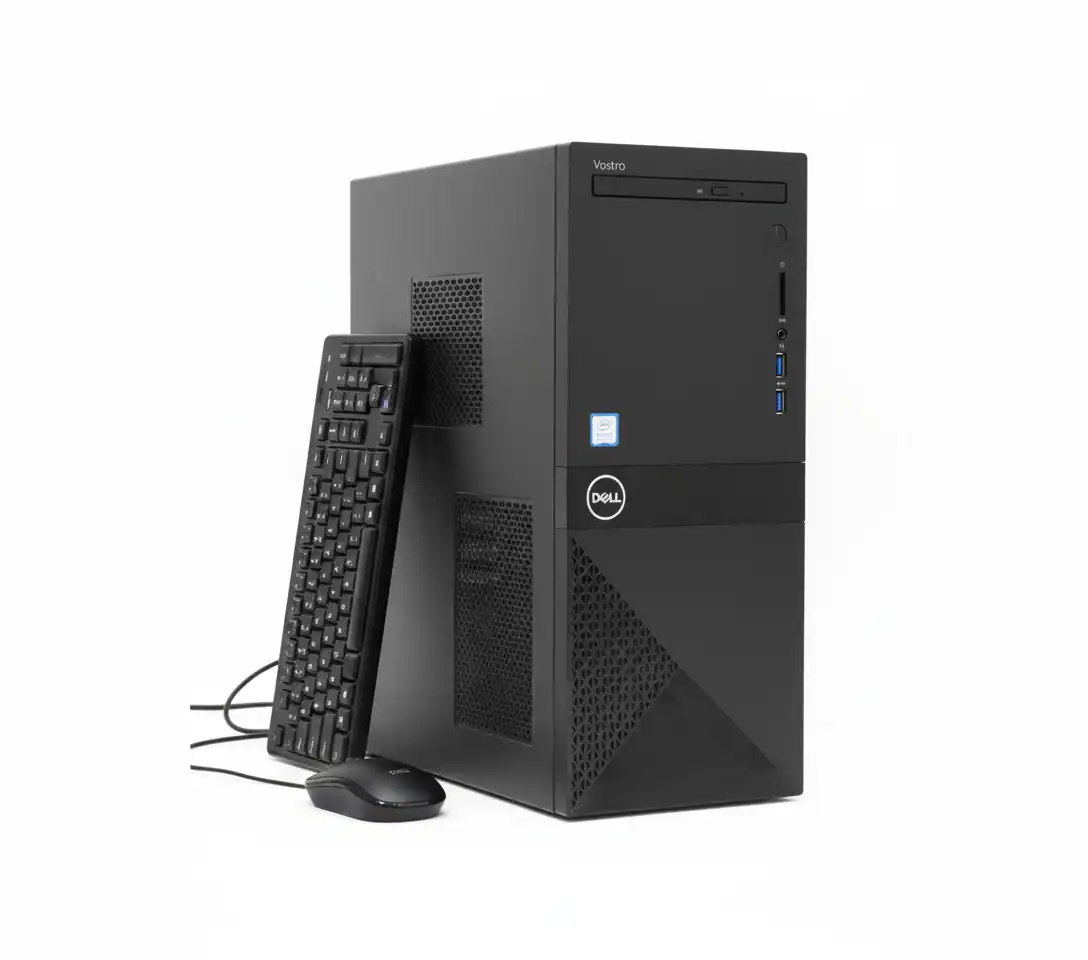 Dell - Refurbished Excellent - Tower Desktop PC Computer Vostro 3670 Intel Core i5-8th 16GB RAM, 256GB SSD Wi Fi-BT, Windows 11 Pro Wired KB & Mouse.
