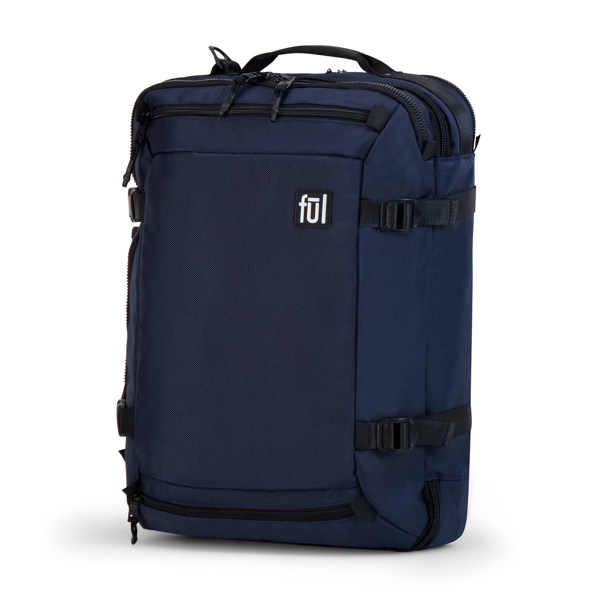 Left. Ful - Ridge Collection Cruiser Travel Backpack - Navy.