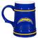 Alt View 1. Evergreen Enterprises - Los Angeles Chargers 24oz. Ceramic Stein Cup with Gift Box - Multicolor.