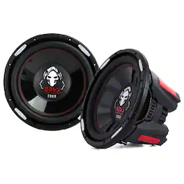 BOSS Audio - P126DVC Phantom 12 Inch 2300W Car Audio Subwoofer Speakers (2 Pack) - Black