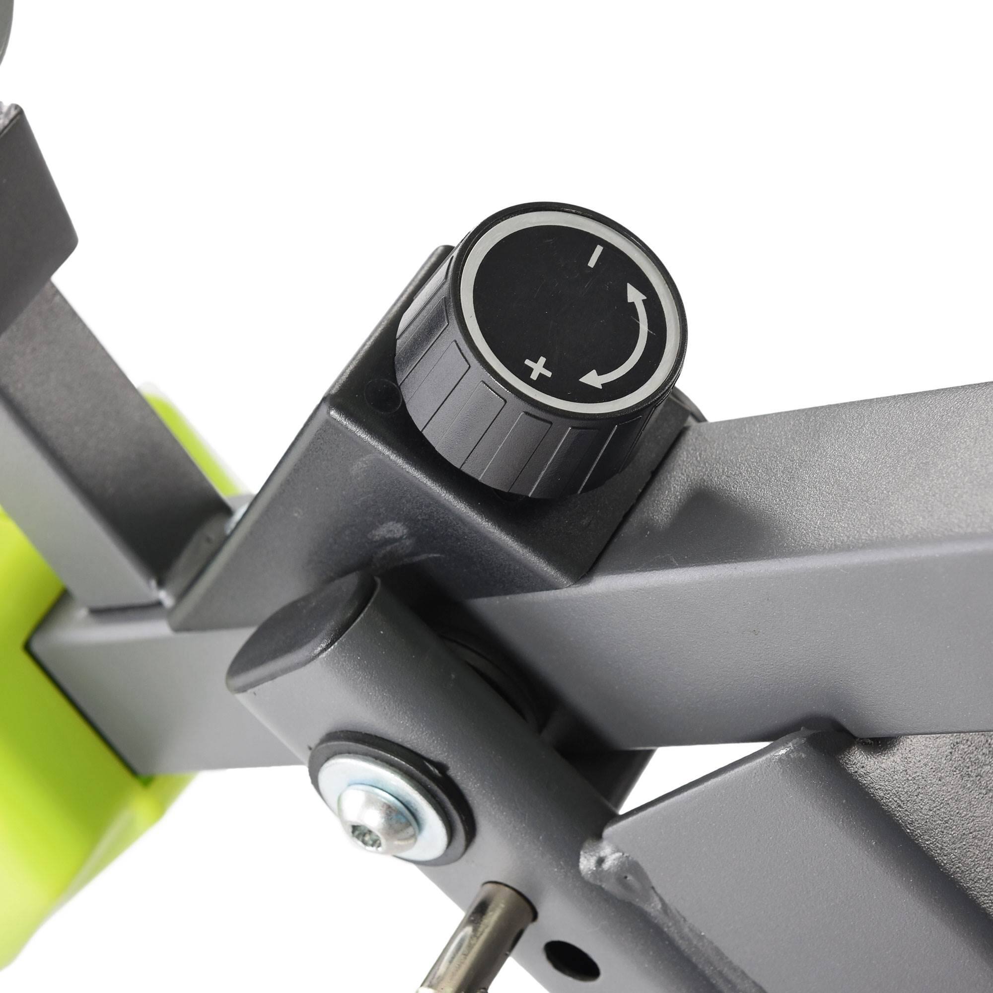 Alt View 7. Stamina Products - Stamina Wonder Stationary Portable Magnetic Resistance Training Exercise Bike - Gray.