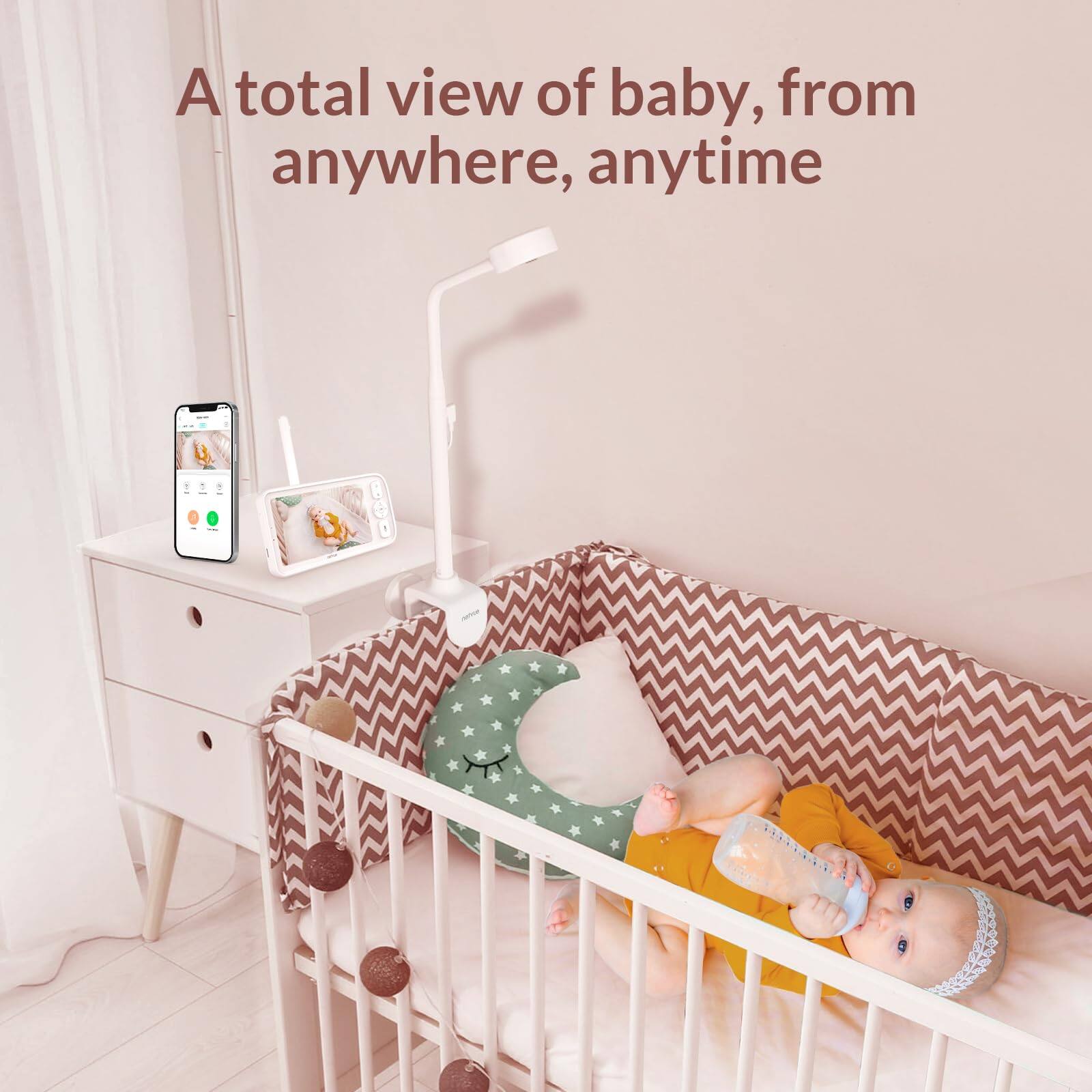 A total view of baby, from anywhere, anytime