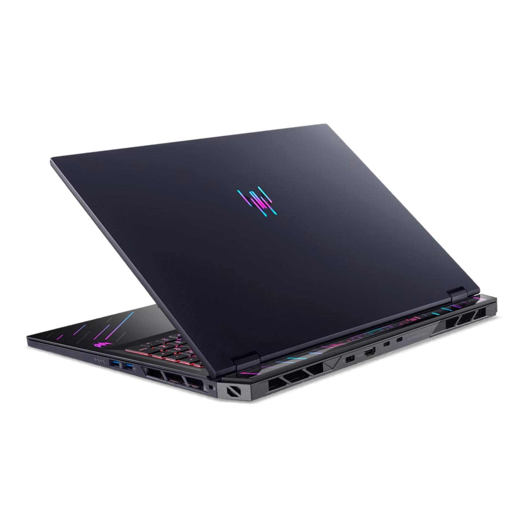 Alt View 7. Acer - Predator Helios 18 AI Laptop 18 4K Display (Ultra 9- 275HX, 64GB, 2TB SSD, Win 11 Home) w/Dockztorm Wireless Mouse - Abyssal Black.