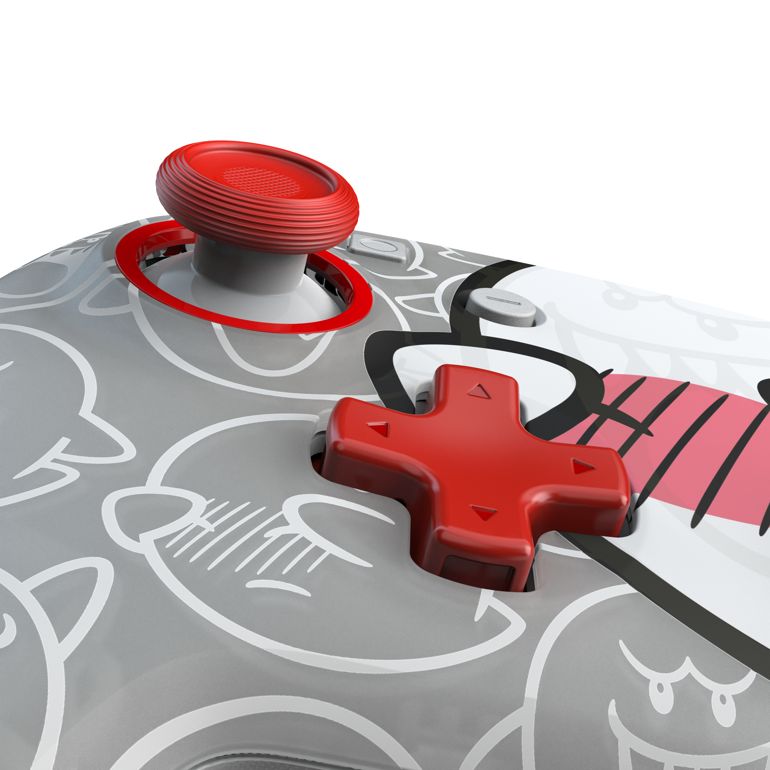 Alt View 18. PDP - Rematch Wireless Gaming Controller for Nintendo Switch, Nintendo Switch 2 - Boo-Hoo.