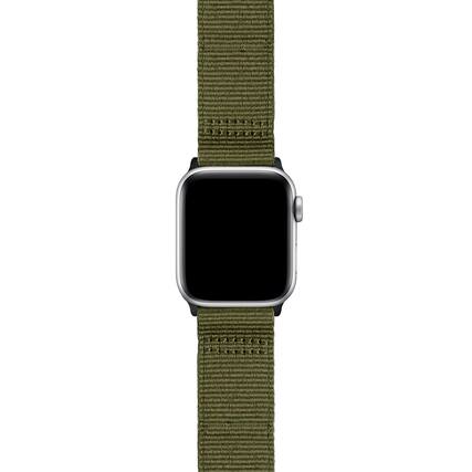 Front. StrapsCo - Pro Seatbelt Strap Nylon Watch Band For Apple Watch - 44mm/45mm/46mm/49mm (Medium-Long) - Cargo.