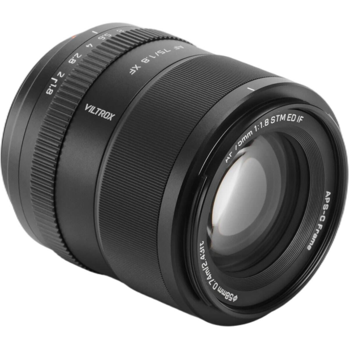 - 00 5.6 4 AF 2.8 75/1.8 XF 2 r1.8 VILTROX
1:1:18 STM ED IF DWW APS-C 43rc Frame 4m/2 0.7 58mm