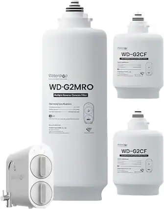 Waterdrop WD-G2CF, Waterdrop WD-G2MRO Multiple Reverse Osmosis Filter, Operating Specifications, Waterdrop WD-G2CF
