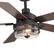 Alt View 8. Breezary - 52-Inch Modern Ceiling Fan with 5 Dual-Finish Plywood Blades, DC Motor, 6-Speed Remote Control with Timer - Matte Black.