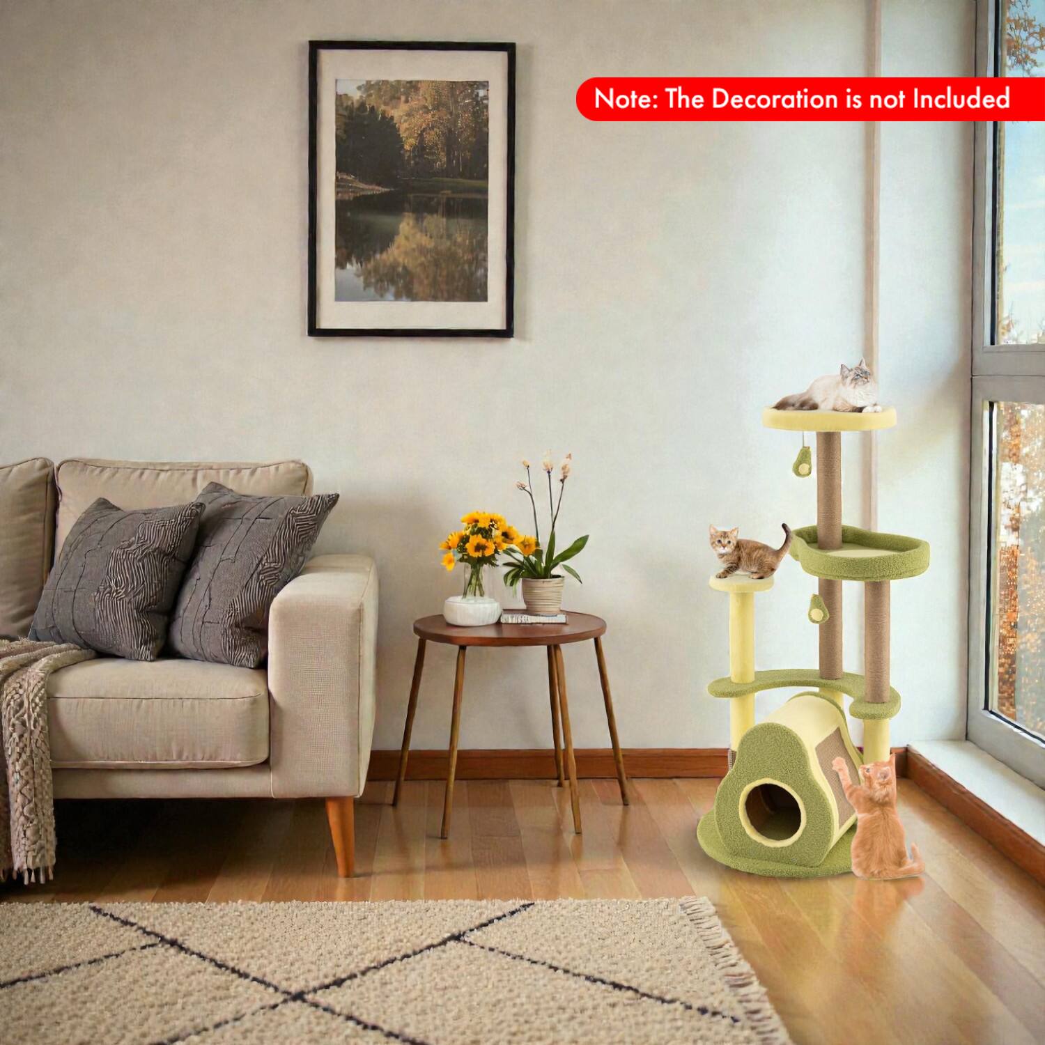 Note: The Decoration is not Included