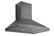 Alt View 3. Hauslane - Hauslane WM-590 0-in Convertible Black Stainless Steel Wall-Mounted Range Hood (OFFICIAL) - Black Stainless.