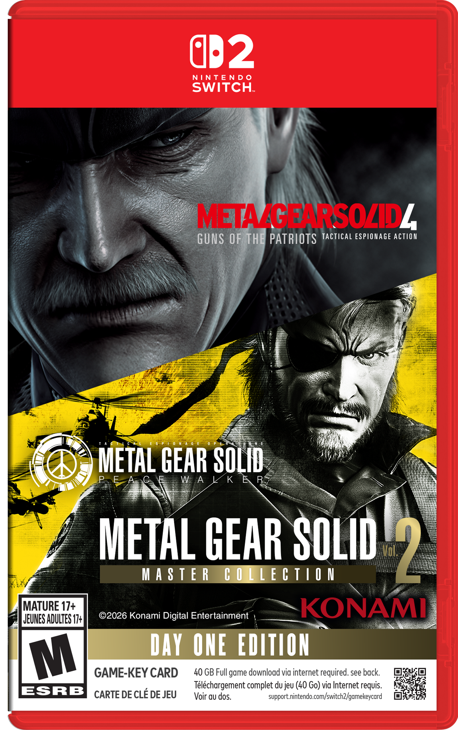 METAL GEAR SOLID: MASTER COLLECTION Vol.2 - Nintendo Switch 2