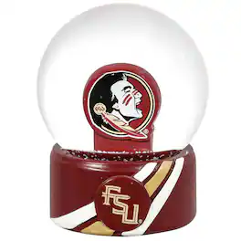 Evergreen Enterprises - Florida State Seminoles 100mm Mascot Glass Water Globe - Multicolor