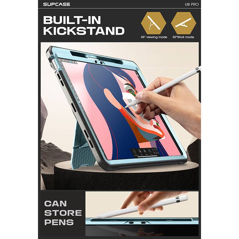 SUPCASE UB PRO

BUILT-IN KICKSTAND
45° viewing mode
30° work mode

CAN STORE PENS