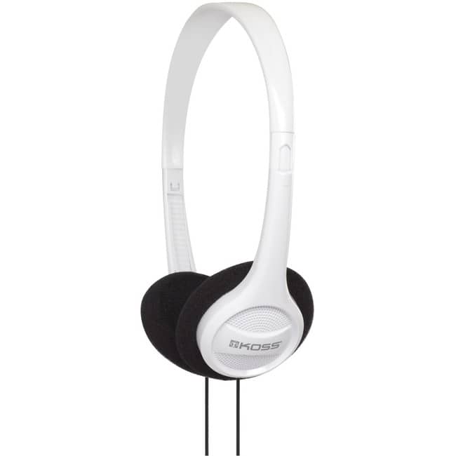 Koss - KPH7W Headphone - Stereo - Wired - Over-the-head - Binaural - White
