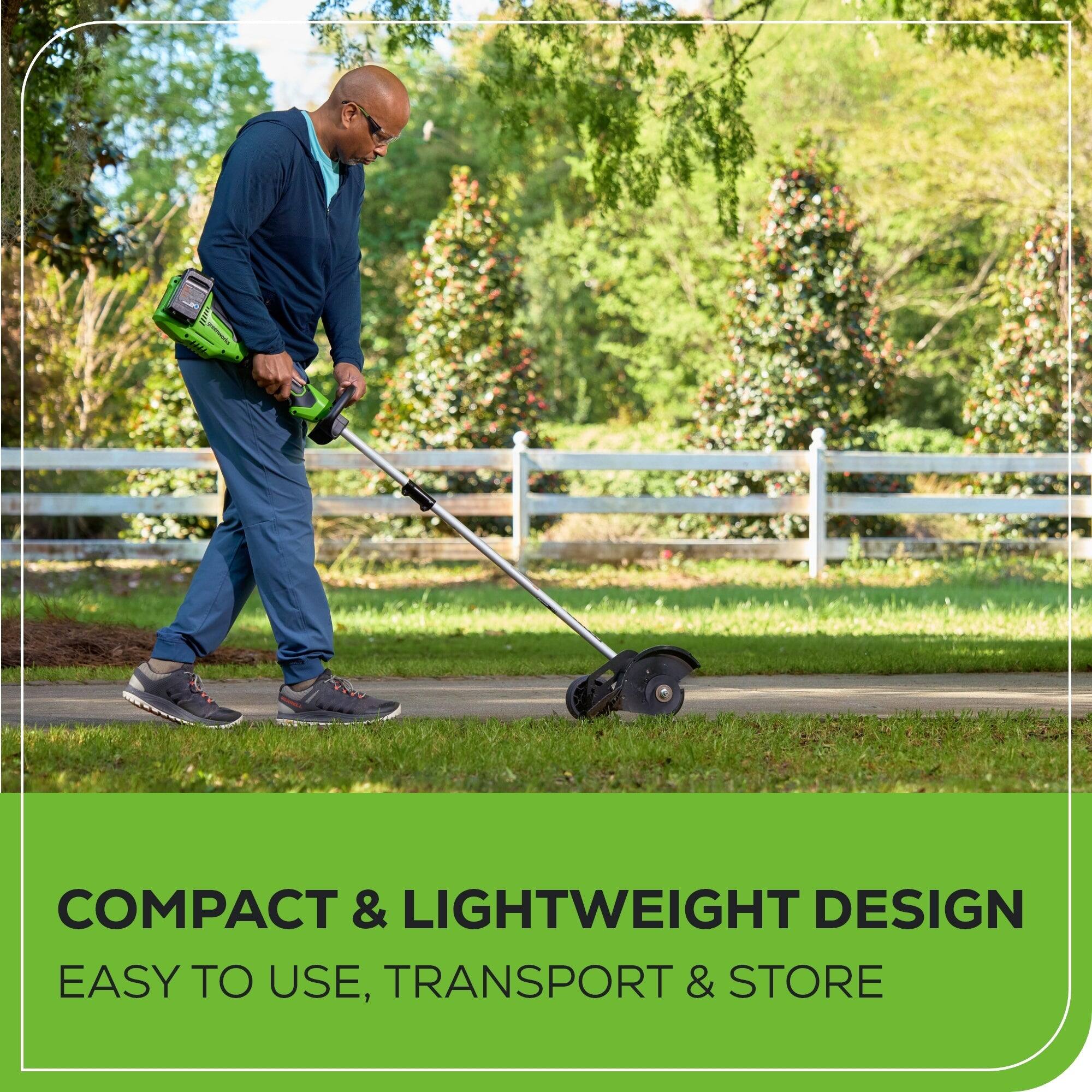 COMPACT & LIGHTWEIGHT DESIGN  
EASY TO USE, TRANSPORT & STORE