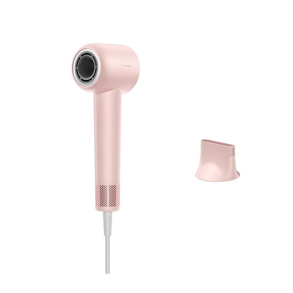 Dreame - Gleam Hair Dryer for Women – Powerful Fast Drying, Lightweight, 200M Negative Ions for Frizz-Free Shine, Low Noise - Pink