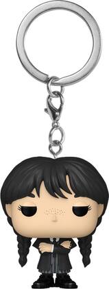 Funko Keychain: Wednesday Wednesday Addams Collectibles Multicolor ...