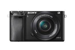 Sony - Alpha a6000 Mirrorless Digital Camera with 3.0-Inch LCD with 16-50mm Power Zoom Lens (International Version) - Black