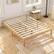 Alt View 2. Costway - Full Size Wooden Platform Bed Frame 14" with Rubber Wood Legs Under-bed Storage - Natural.