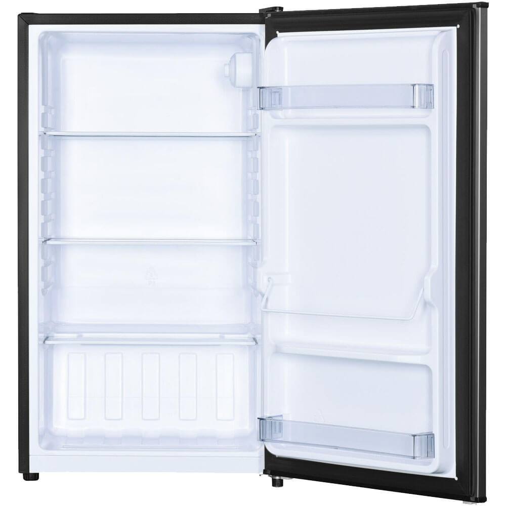 Alt View 2. Danby - Danby DAR032B2SLM 3.2 Cu. Ft. Stainless Compact Refrigerator - Stainless.