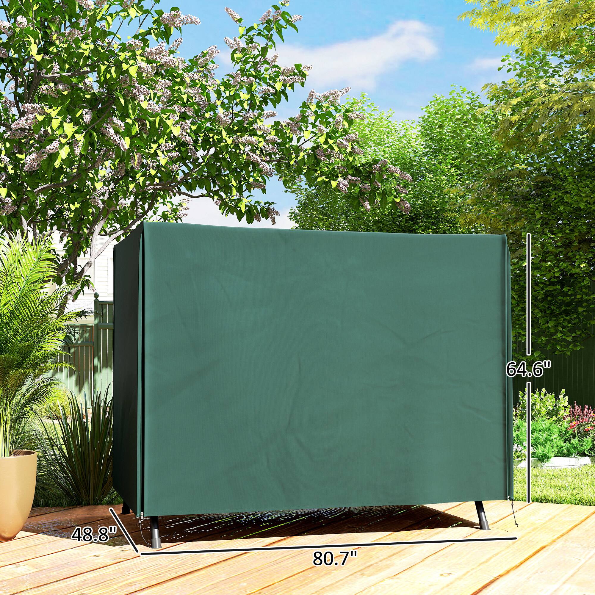 64.6" x 48.8" x 80.7"
