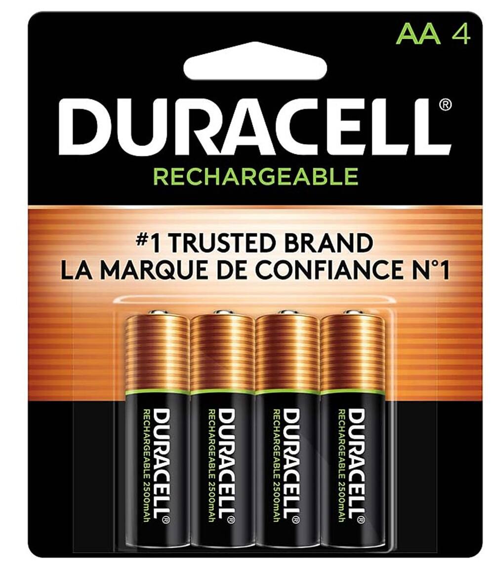Duracell - Rechargeable AA Batteries (4-Pack)