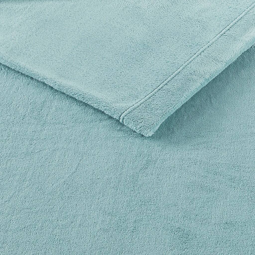 Alt View 5. Gracie Mills - Gracie Mills Dashiell Micro Plush Sheet Set - Aqua.