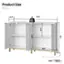 Product Size: 13.4" 55.1" 132lbs 28.4" 14.9" 33.1" 26.6" UNIT: INCH