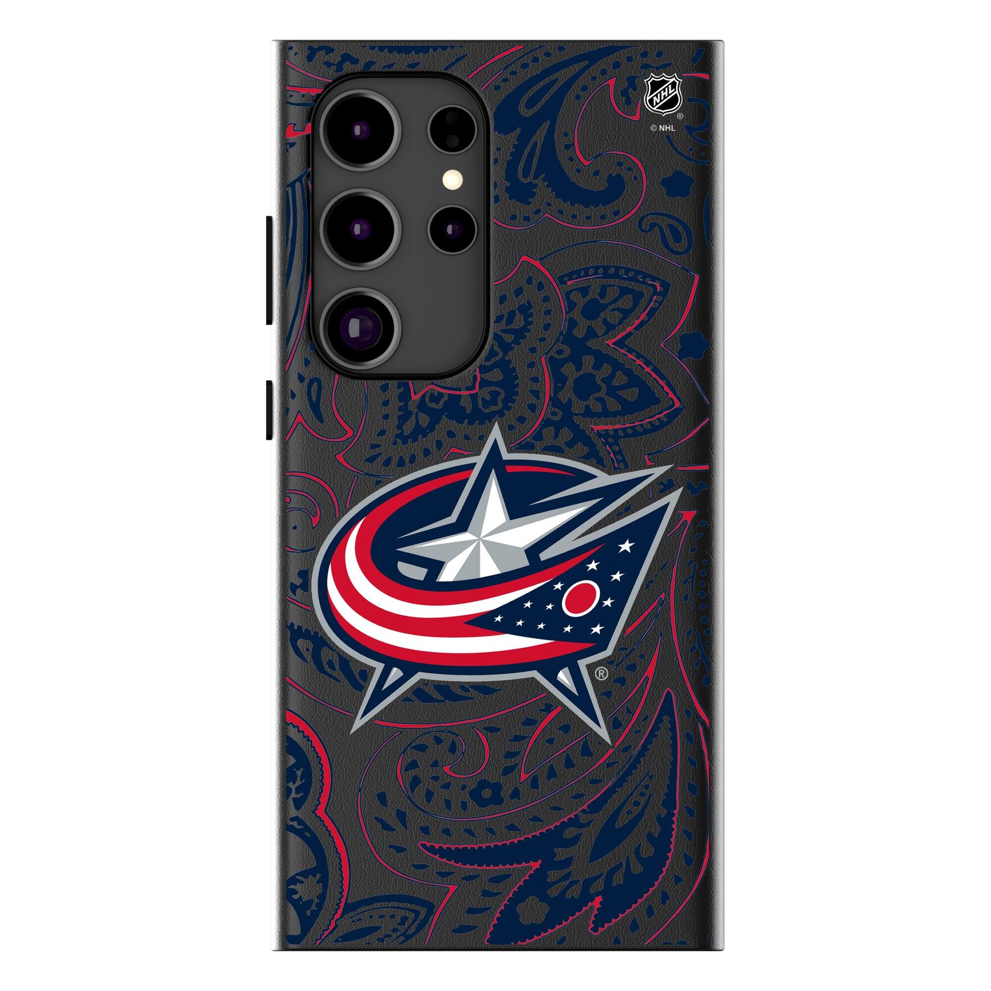 Keyscaper - NHL - Columbus Blue Jackets Paisley Galaxy Magnetic Bump Case - S24 Ultra - Black price history on PriceWatchPro