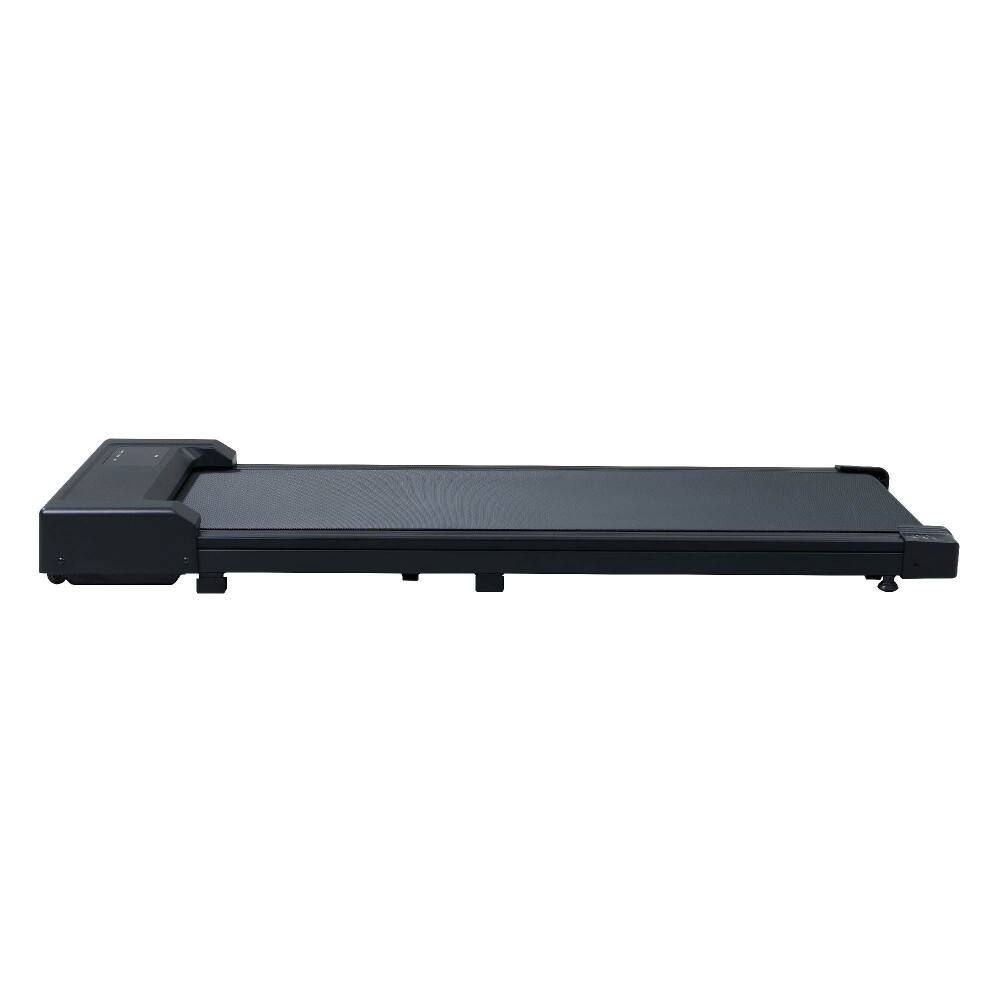Alt View 7. Loheer - Loheer 2.5HP Under Desk Treadmill Portable Walking Pad for Home Office Compact Running Machine - Black.