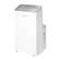 Alt View 4. Keystone - 12,000 BTU ASHRAE/10,000 BTU DOE Portable Inverter Air Conditioner with Remote Control - White.