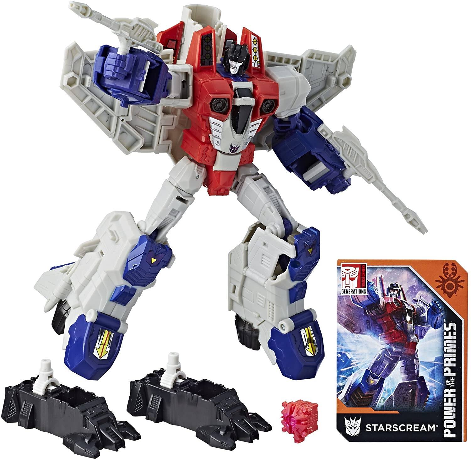 5 Transformers Generations of the Power Primes of the Starscream
