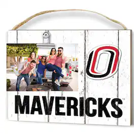 Jardine - Nebraska Omaha Mavericks 8" x 10" Weathered Clip It Frame - White