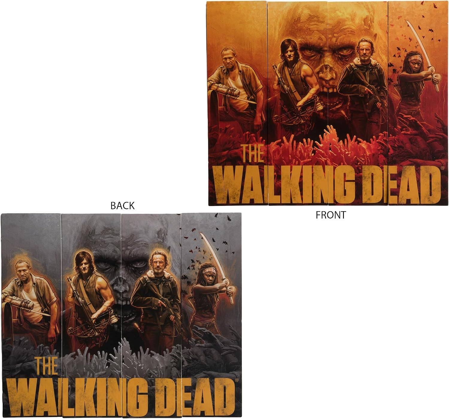 BACK THE WALKING DEAD FRONT THE WALKING DEAD