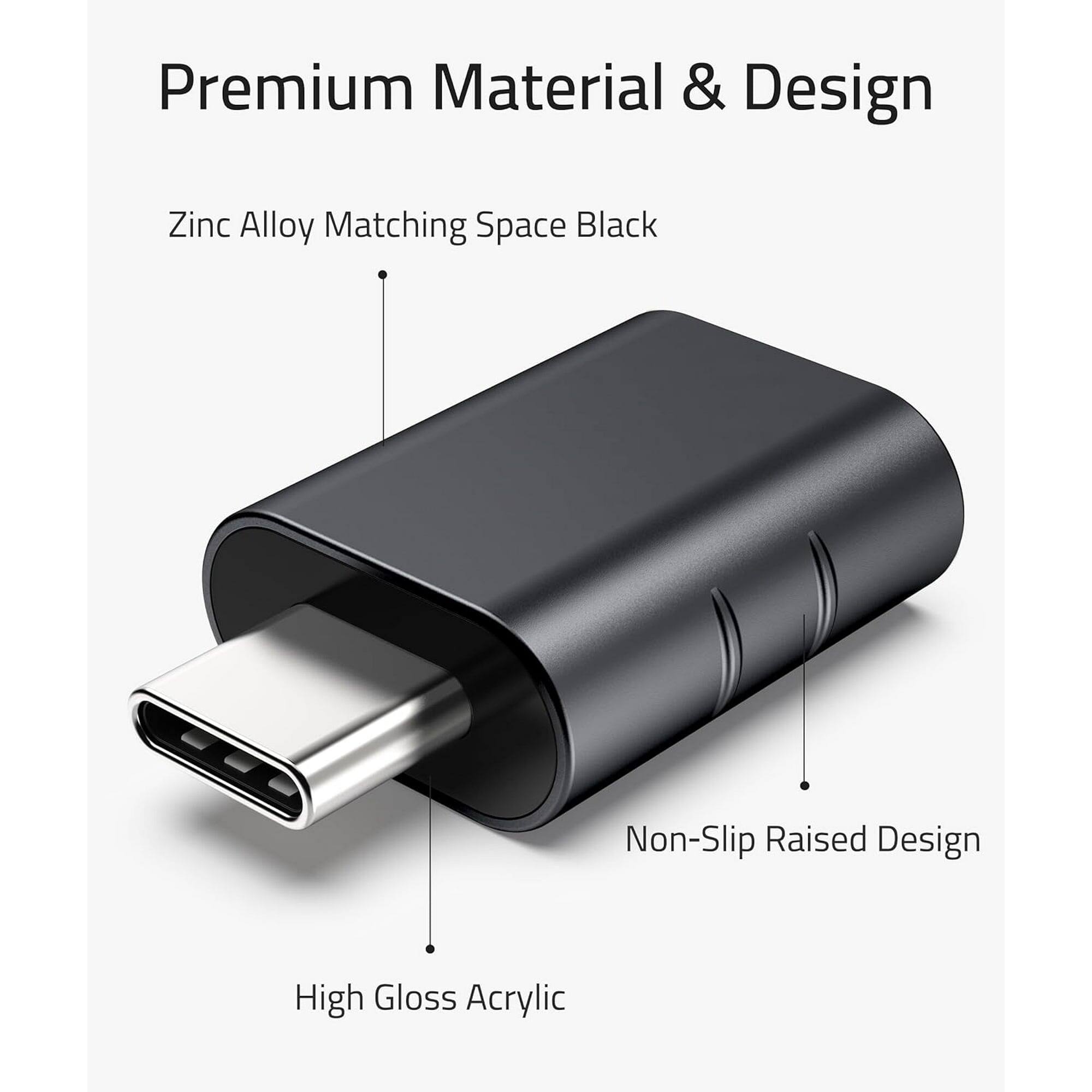 Premium Material & Design

Zinc Alloy Matching Space Black

Non-Slip Raised Design

High Gloss Acrylic