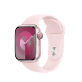 Apple - 41mm Sport Band - M/L - Light Pink