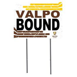 Jardine - Valparaiso University 18" x 24" Team Yard Sign - White